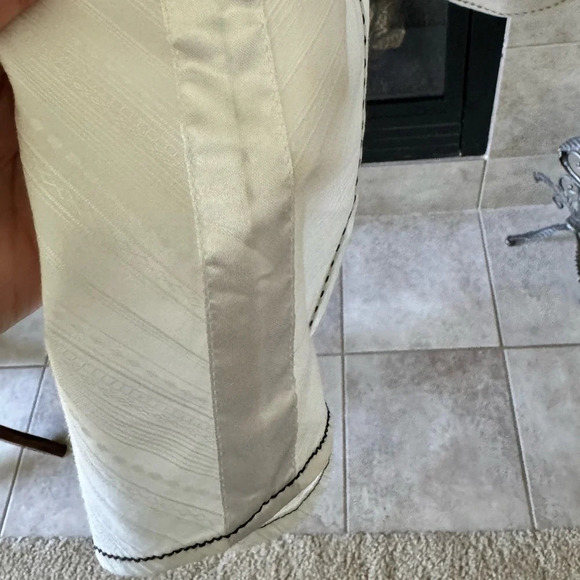 ROAR Buckle Y2K Men’s Refined Embroidered Button White Western Style Shirt XL - Picture 7 of 16